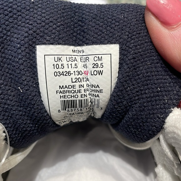 NWT Left Shoe Only white K-Swiss Memory Foam Comfort Technology size US 11.5 - Picture 8 of 8